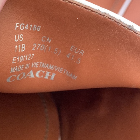 🌸COACH SOFI LEATHER SLIDE🌸 - Picture 6 of 7